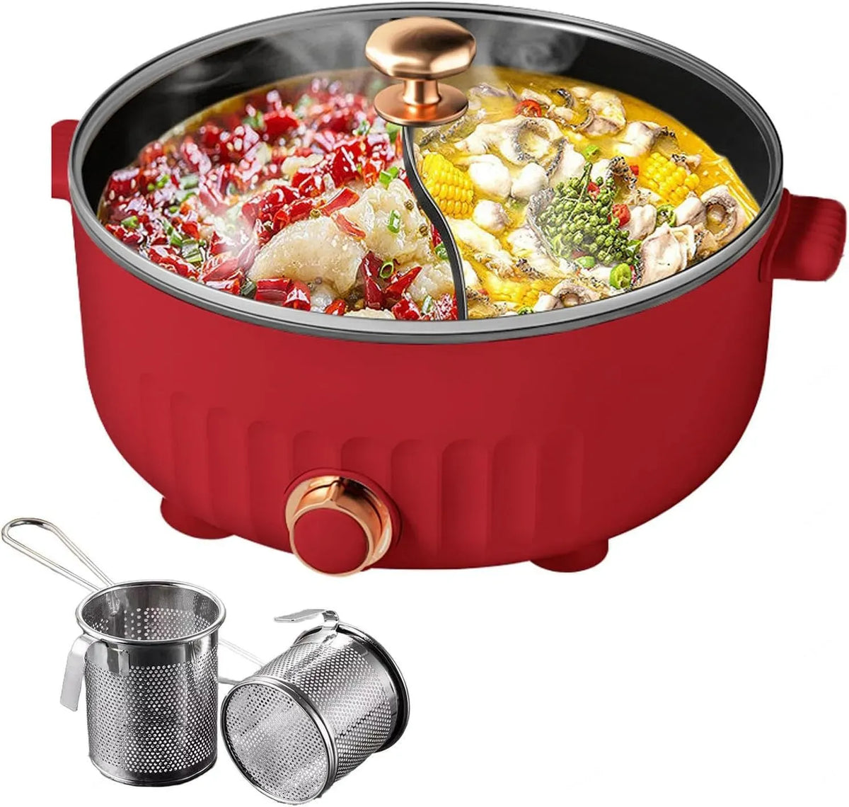Fondue, IP65, revêtement antiadhésif, rouge, ARTSIM