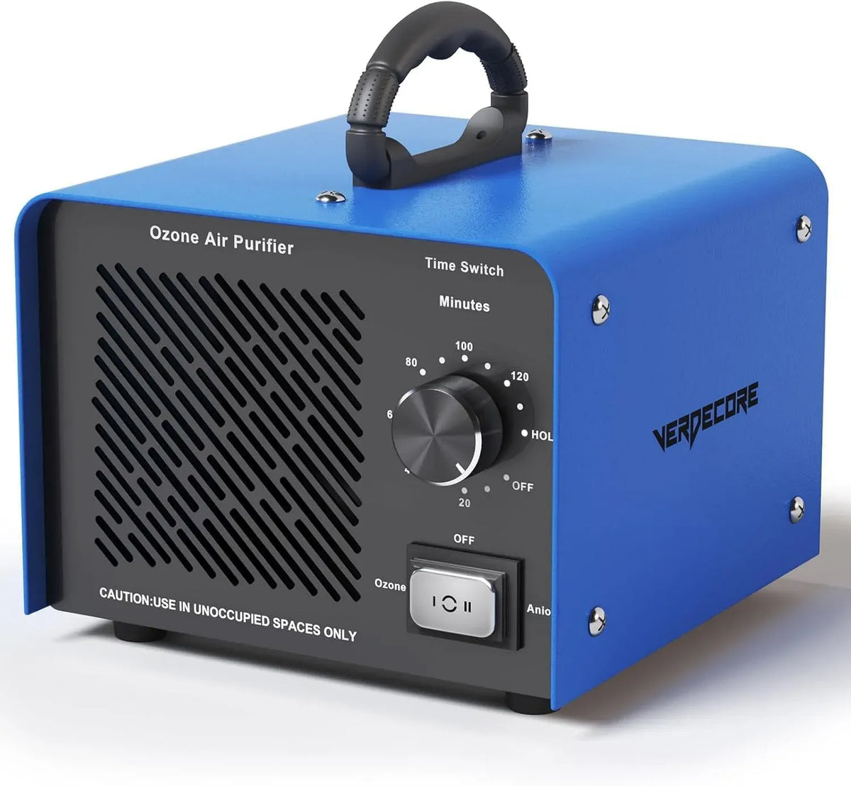 Purificateur d'air, Générateur d'ozone 125 000 mg/h, Ioniseur d'air O3 pour la maison