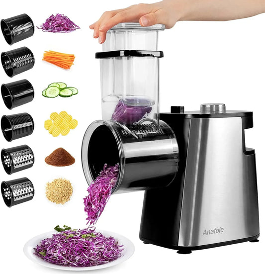 Moulin, trancheuse alimentaire, 250 W, 220 V, acier inoxydable, pour Pomme de Terre Oignon