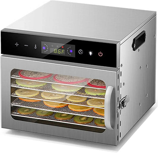 déshydrateur alimentaire, Appareil, professionnel, acier inoxydable, 18 Plateaux, pour Aliments