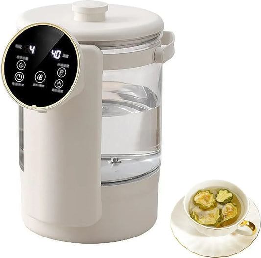 Bouilloire électrique, 2,5 L, 1200 W, maintien au chaud, thermostat, grand réservoir