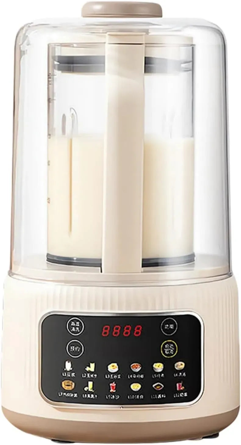 Machine à lait, machine à lait végétal et lait de noix, 1,5 L, pour soja et porridge