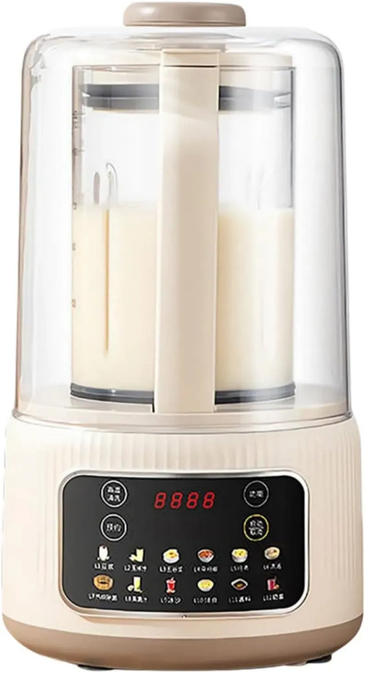 Machine à lait, machine à lait végétal et lait de noix, 1,5 L, pour soja et porridge