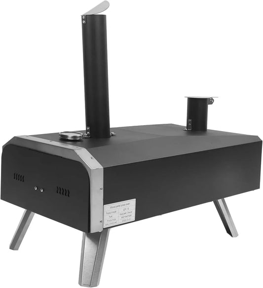 Four électrique à pizza, 30,5 Cm, portable, extérieur, acier inoxydable