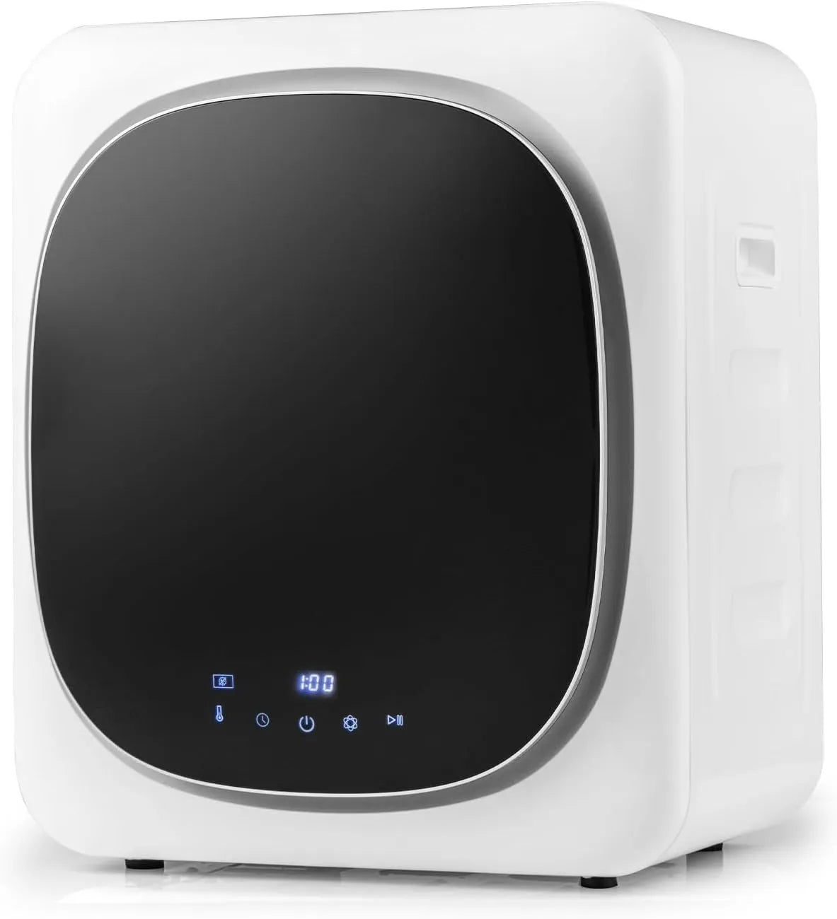 Sèche-linge RELAX4LIFE, 800 W, 2,5 kg, tactile, autonome, 2 zones de température, Montage Autonome/Mural, pour Appart, Ecran Tactile