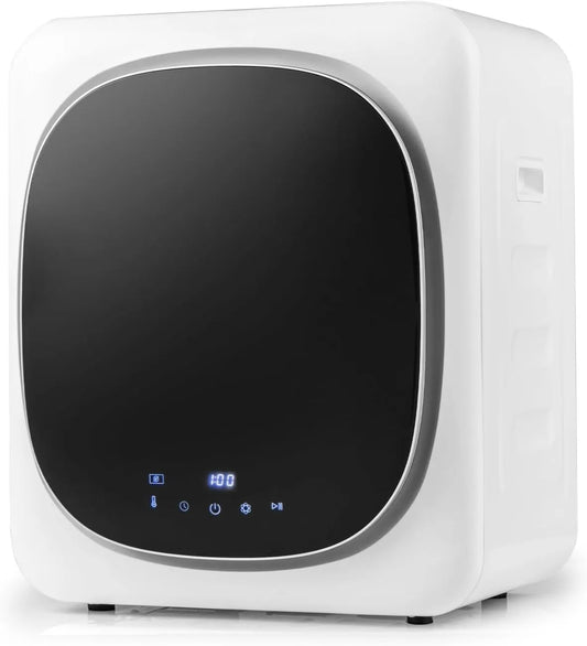 Sèche-linge RELAX4LIFE, 800 W, 2,5 kg, tactile, autonome, 2 zones de température, Montage Autonome/Mural, pour Appart, Ecran Tactile