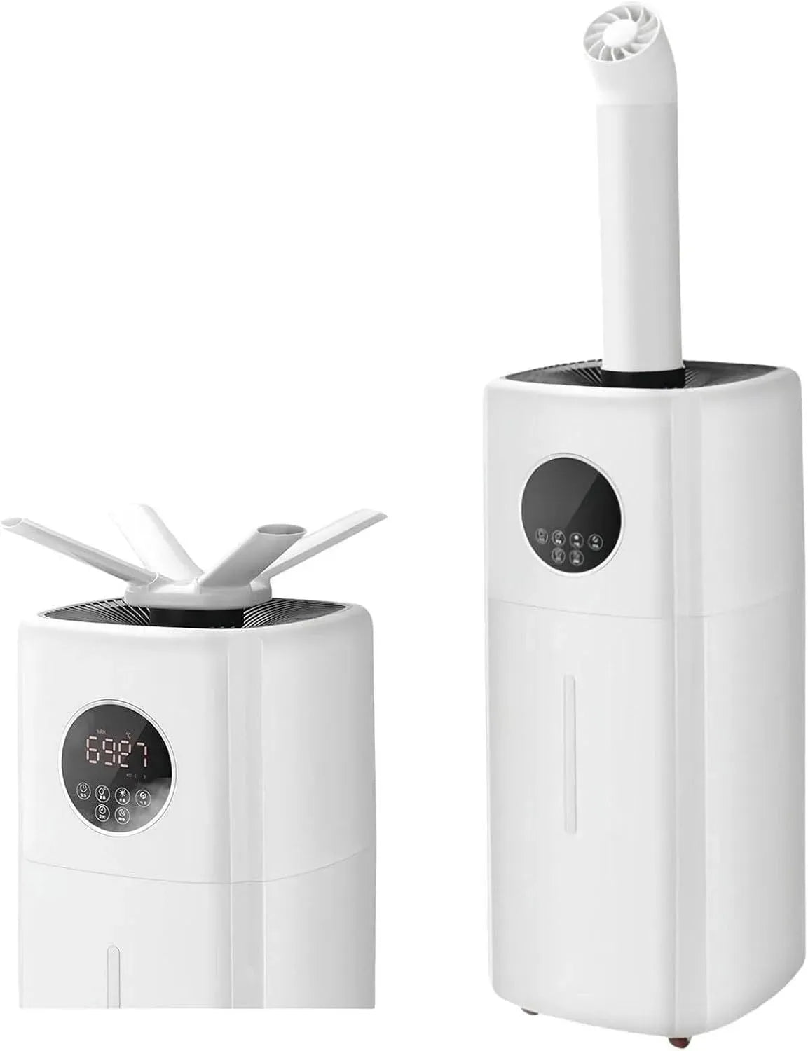 2000ml/h 12H Humidificateur, Diffuseur, humidificateur industriel, 21 L, minuteur, 3 niveaux, professionnel, 3 Modes