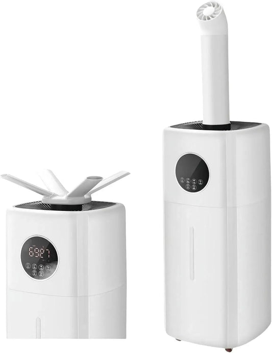 2000ml/h 12H Humidificateur, Diffuseur, humidificateur industriel, 21 L, minuteur, 3 niveaux, professionnel, 3 Modes