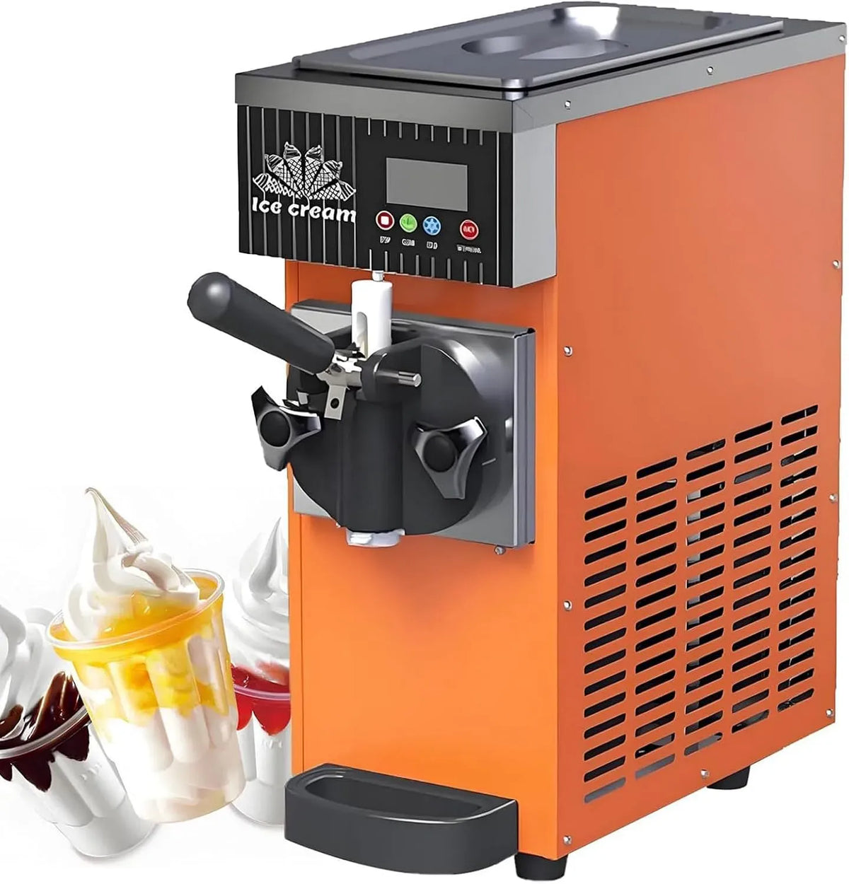 Machine à glace, tactile, professionnel, pour réduire l'entretien courant