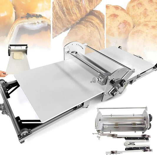 2-30CM Machine à Pâte, 30 CM, pizza, professionnel, pour Croissants