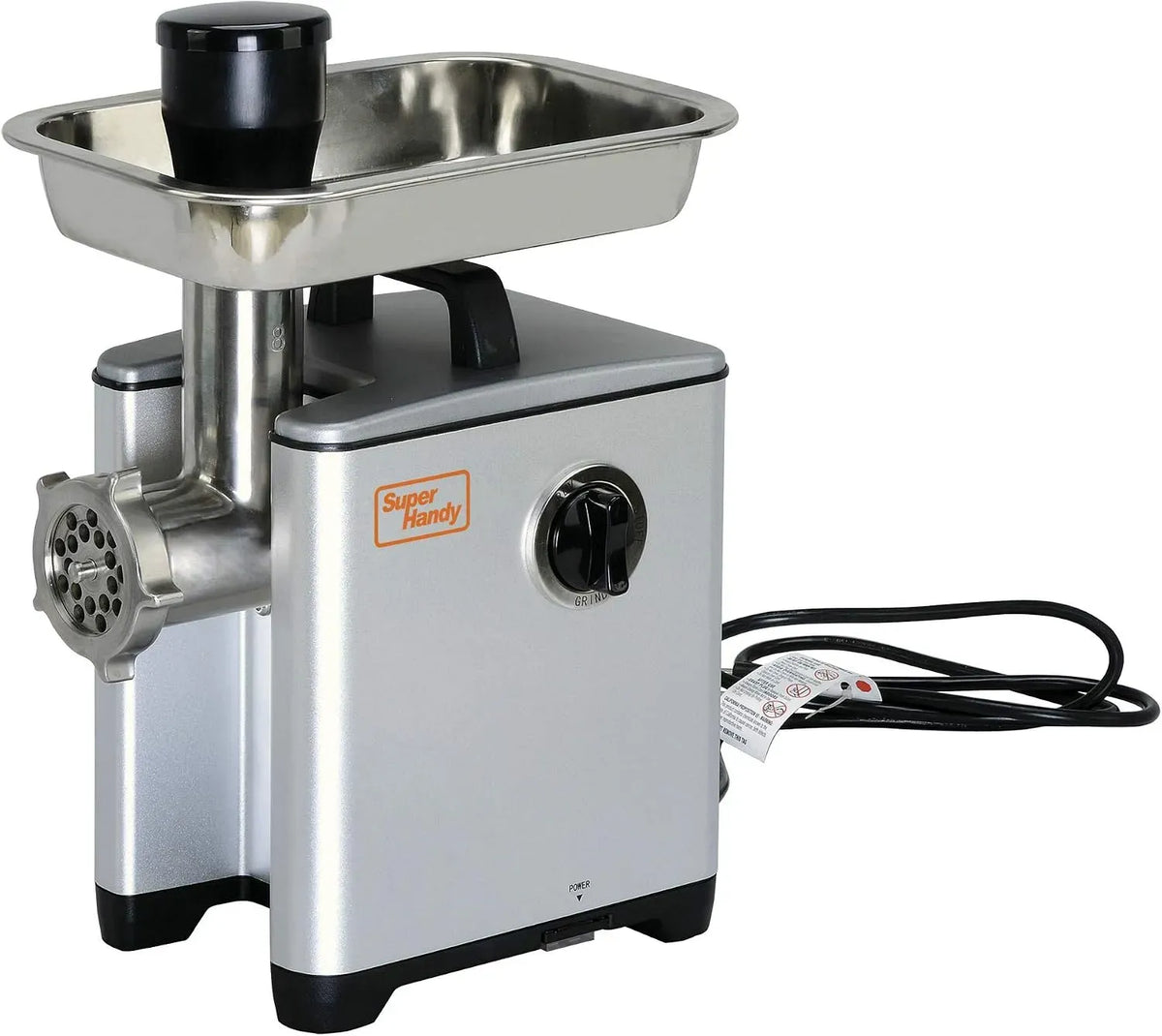 HP SuperHandy Hachoir à Viande Saucisse Stuffer électrique # 8 1/2 240 LBS par/Heure 370 Watts Corps en Aluminium Pro Duty de qualité Commerciale en