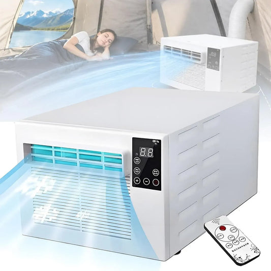 Climatiseur, 280 W, portable, camping, faible consommation d'énergie de 280 W, camping-car