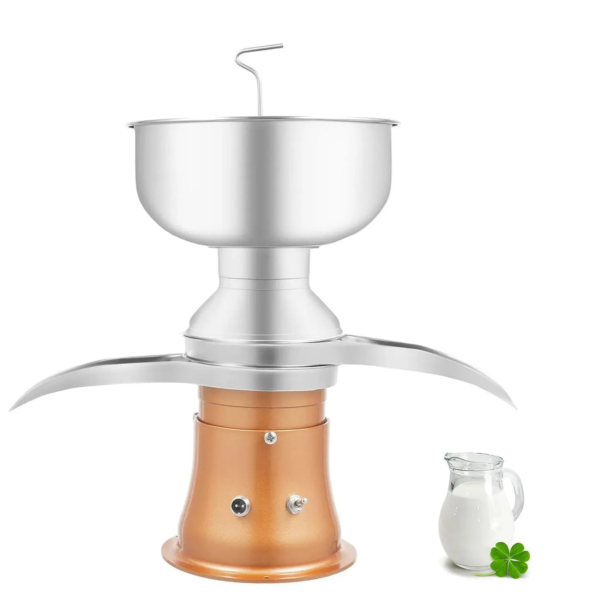 lait de chèvre et de vache, séparateur de lait pour la crème et le lait écrémé, Centrifugeuse de lait 30 W, Séparateur de lait 9800-11000 tr/min