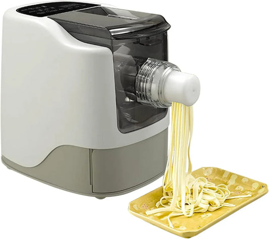 Machine à pâtes, 34,5 x 34,5 x 26 cm, machine à nouilles, 65-75 tr/min, pétrissage avec capacité de farine de 500 g, 10 à 18 minutes