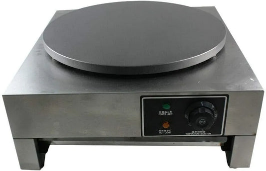 Crêpe Maker, ajustable, machine à café électrique, 50 Hz, 220 V, 3 KW, restaurant, 2 zones de température