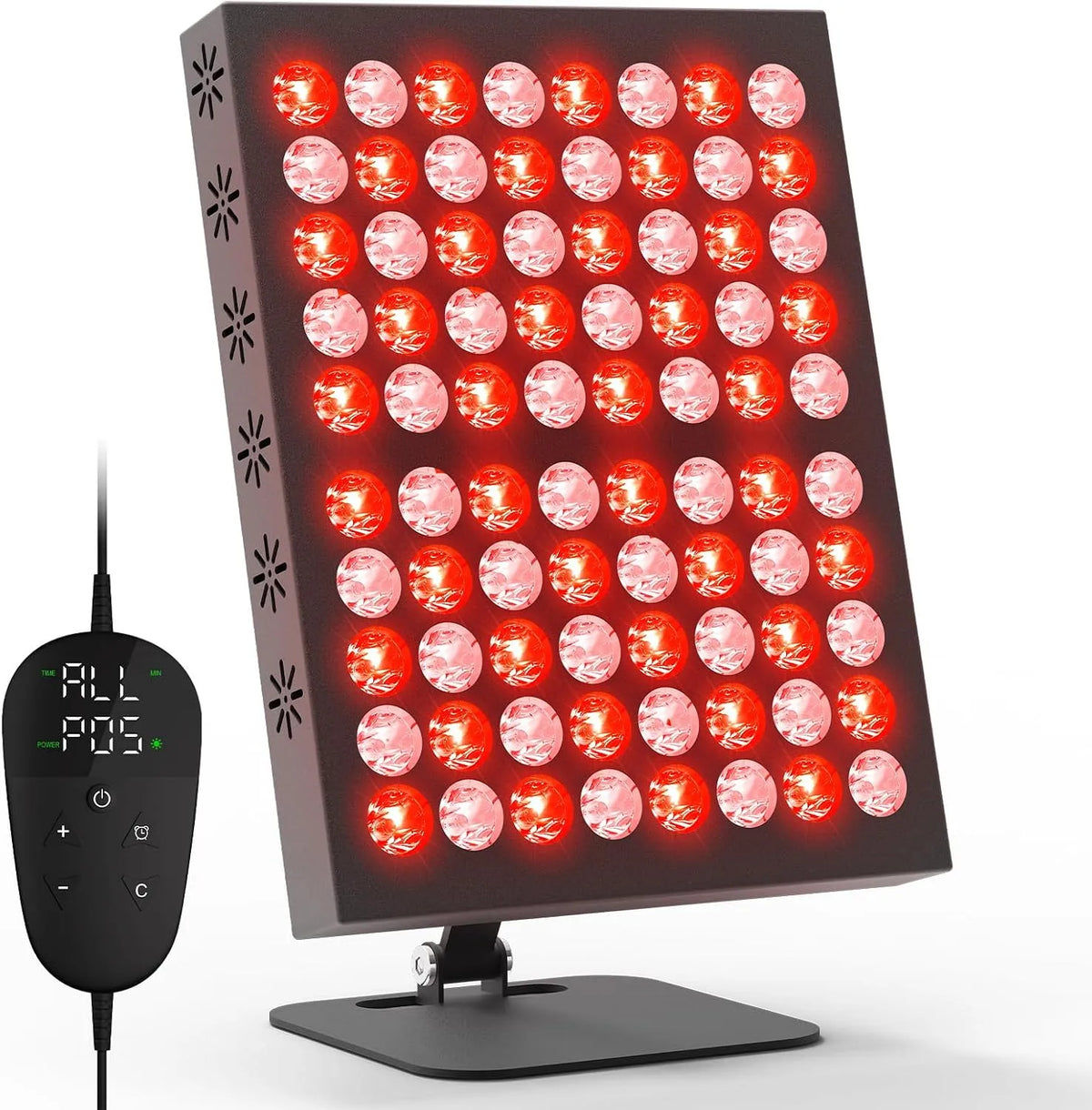 Lampe, 660 nm, 850 nm, minuteur, 5 Niveaux, rouge