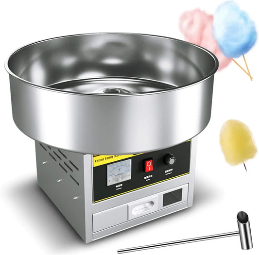 Machine à Barbe, appareil à barbe à papa, 1200 W, professionnel, acier inoxydable, pour la Maison