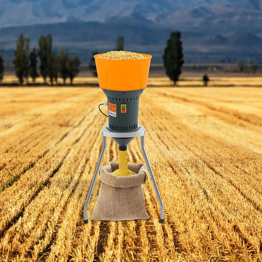 Moulin à céréales, 50 L, broyeur à grains, broyeur de grains et céréales, moulin à maïs électrique