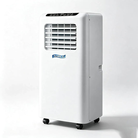 Climatiseur 2-en-1, roulettes de déplacement, 5000 BTU