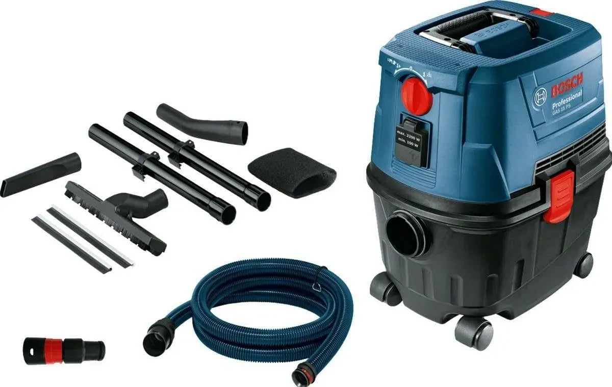 Bosch 06019E5100 Aspirateur, 1100 W, 15 Liters