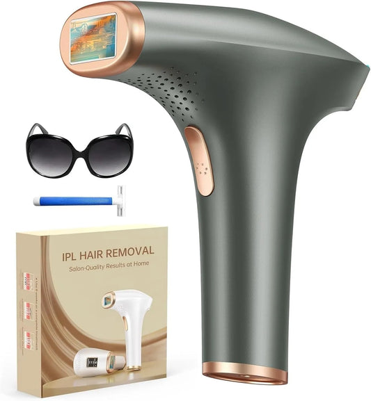GLY02 appareil d'épilation électrique pour femme, Épilateur, 5 cm, 9 Niveaux, 2 Modes, Maison Femme & Homme