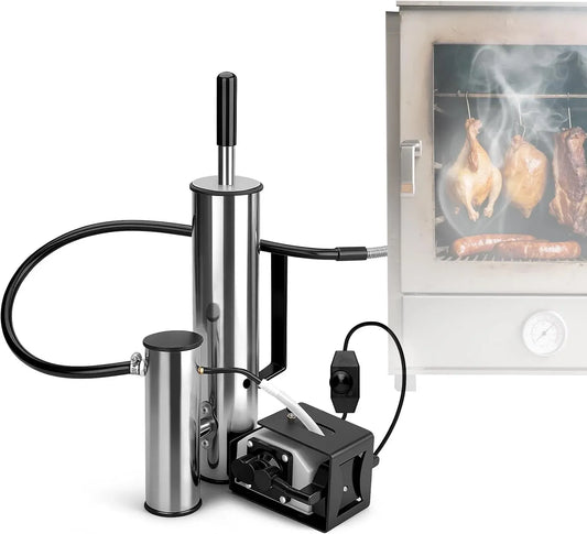 Générateur, barbecue, pompe, 25 W, acier inoxydable, pour fumoir électrique avec pompe à oxygène de 25 W super