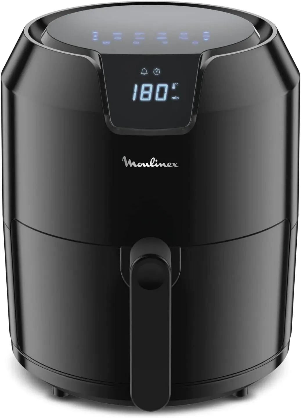 Moulinex EZ401810 Friteuse à air chaud, 4,2 L, 8 programmes, tactile, gril, Easy Fry Digital Friteuse sans huile XL + gril, Ecran tactile